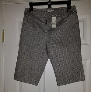 Brand new black and white shorts